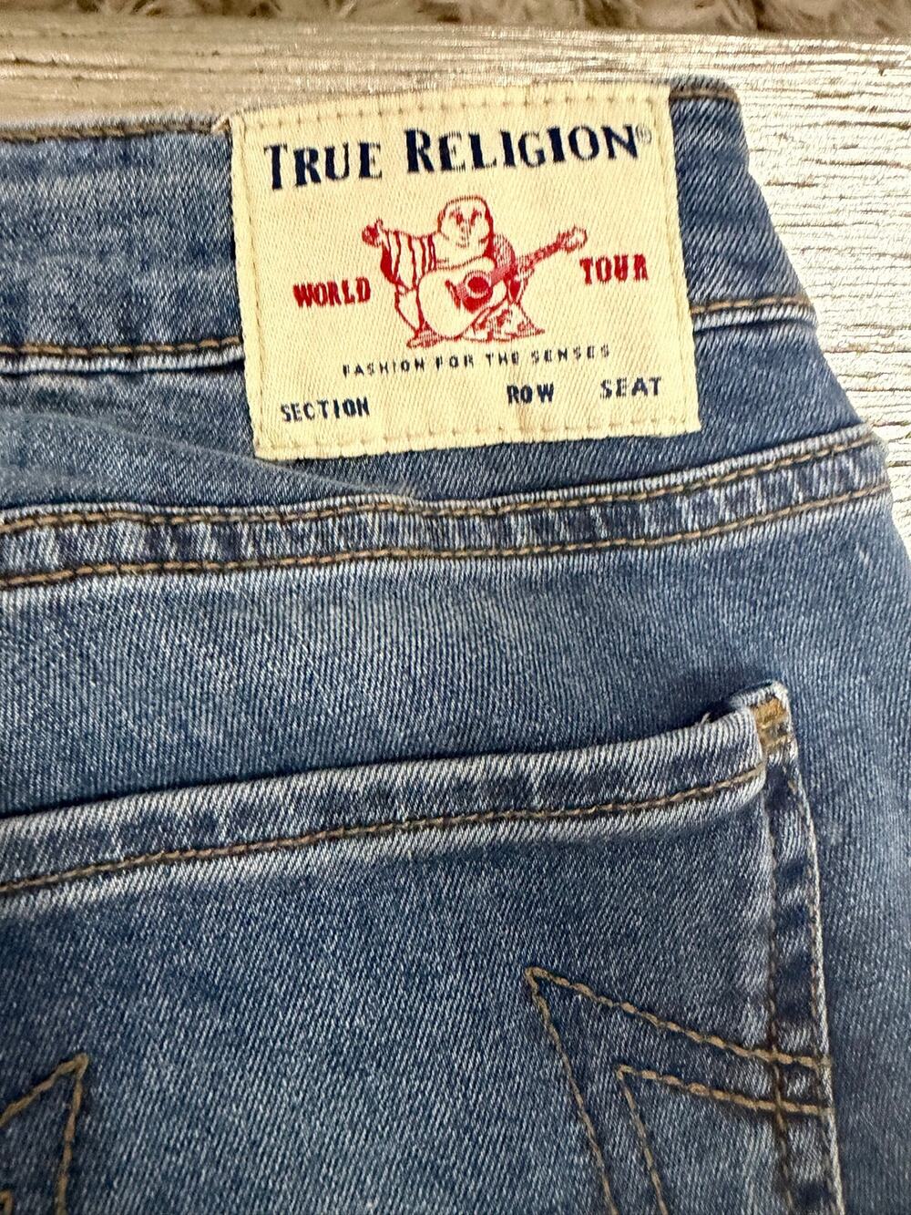 True Religion women’s size 32 Stella Mid Rise Skinny Jeans